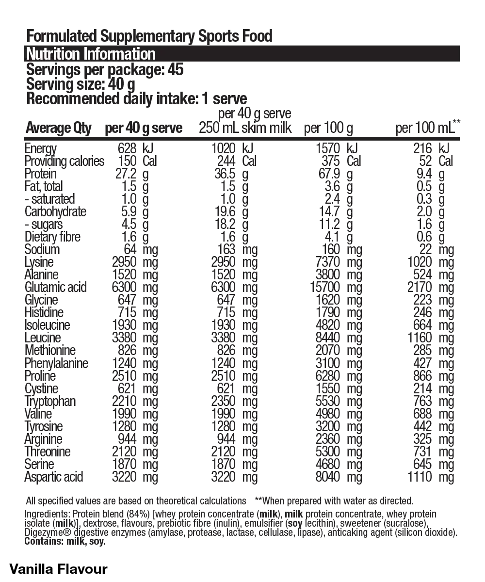 BSc High Protein Powder 800g