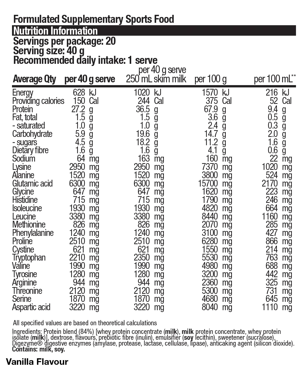 BSc High Protein Powder 800g