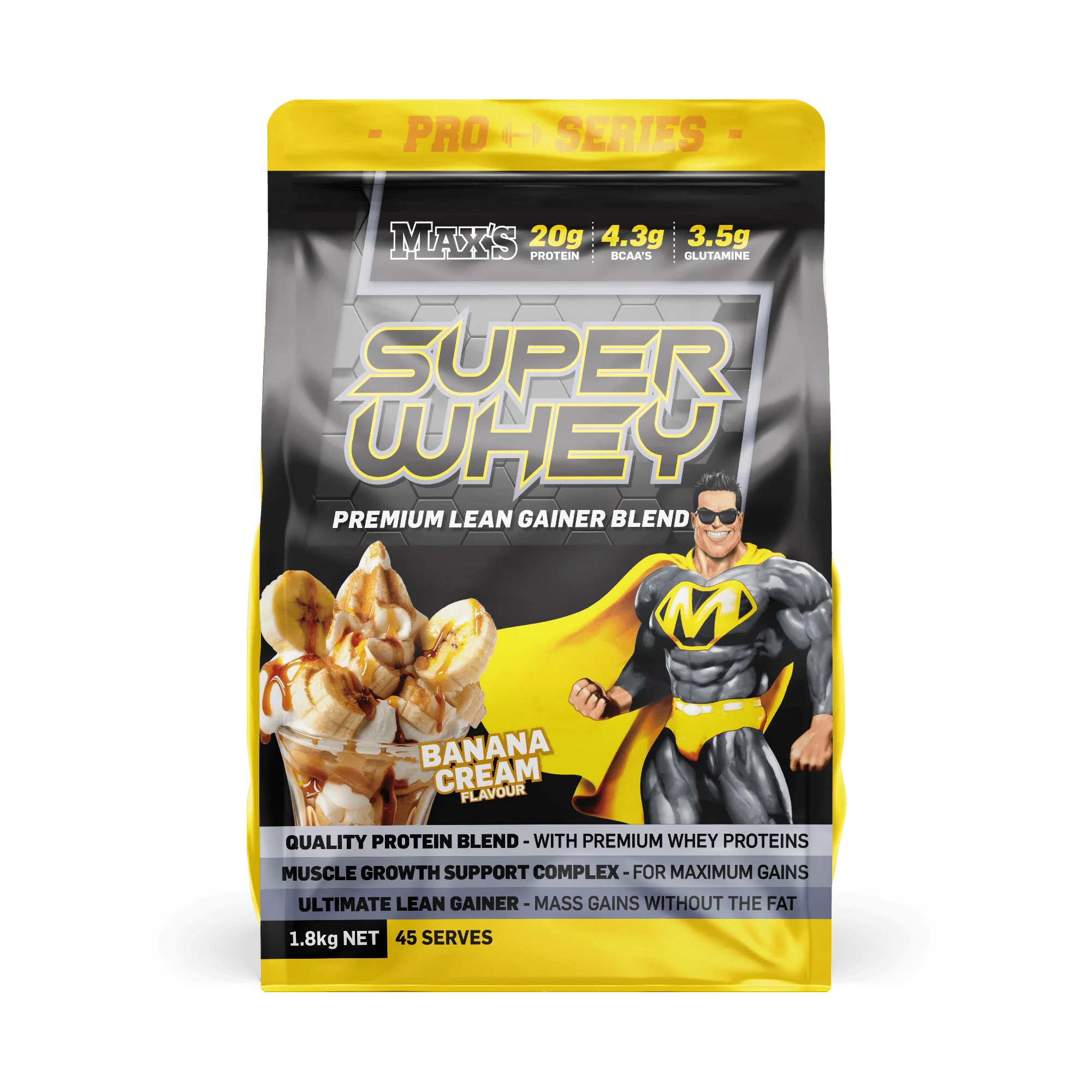 Max's Super Whey 1.8kg