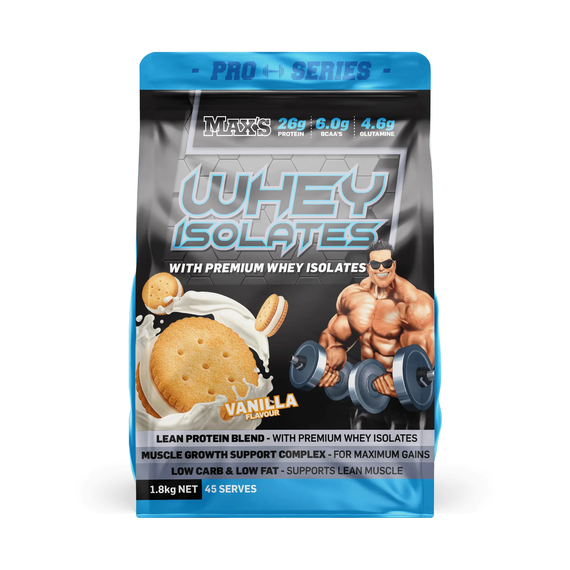 Max's Whey Isolates