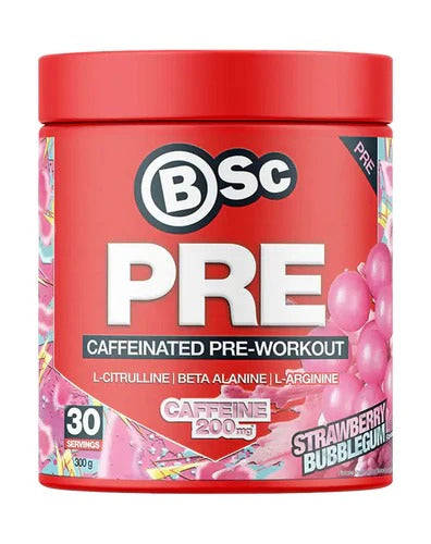 PRE Caffeinated Pre-Workout – Body Science BSc Supplements