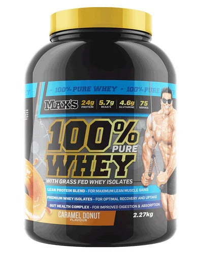 MAX’S 100% Whey Protein — 2.27 Kg