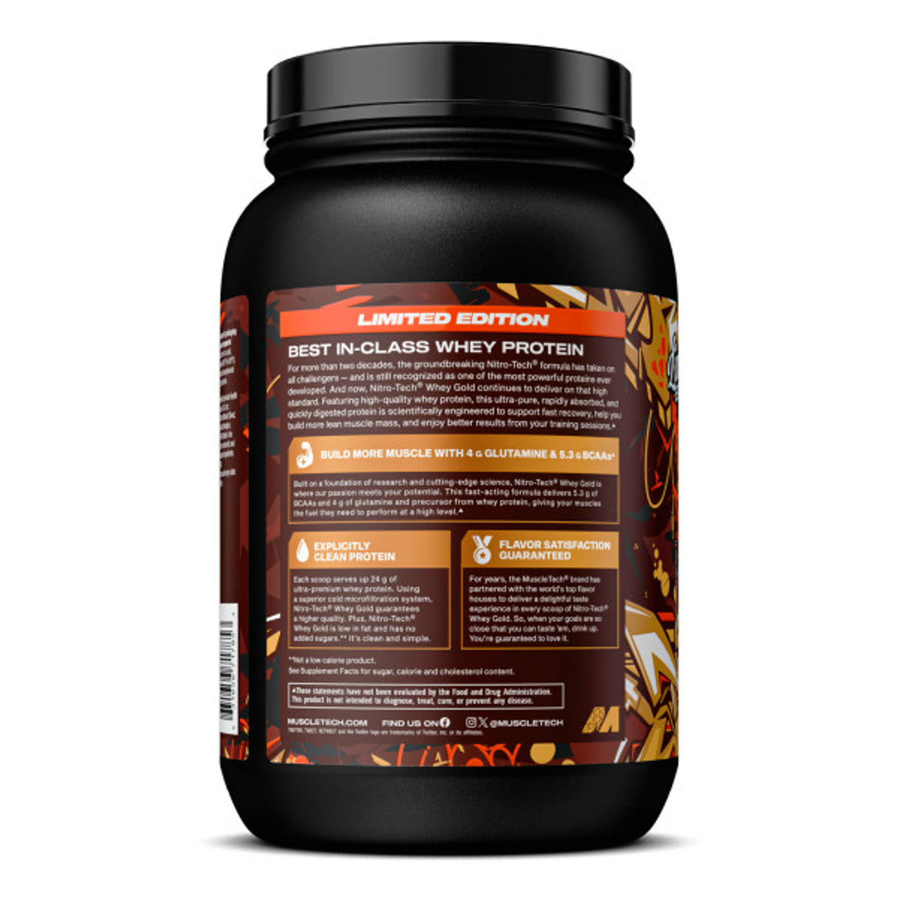 MuscleTech 100% Whey 2.27Kg Limited Edition