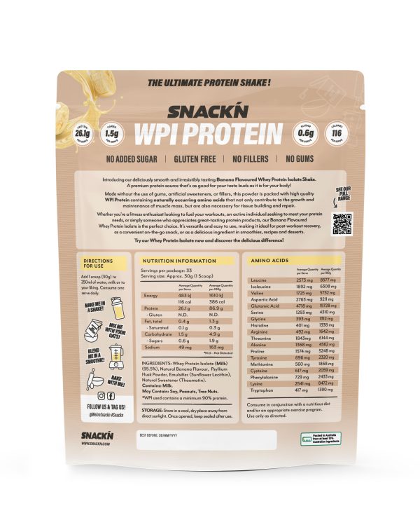 SnackN WPI Protein 1kg