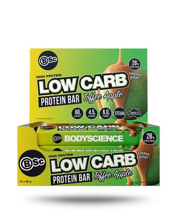 BSc High Protein Low Carb Bar 60g Box of 12