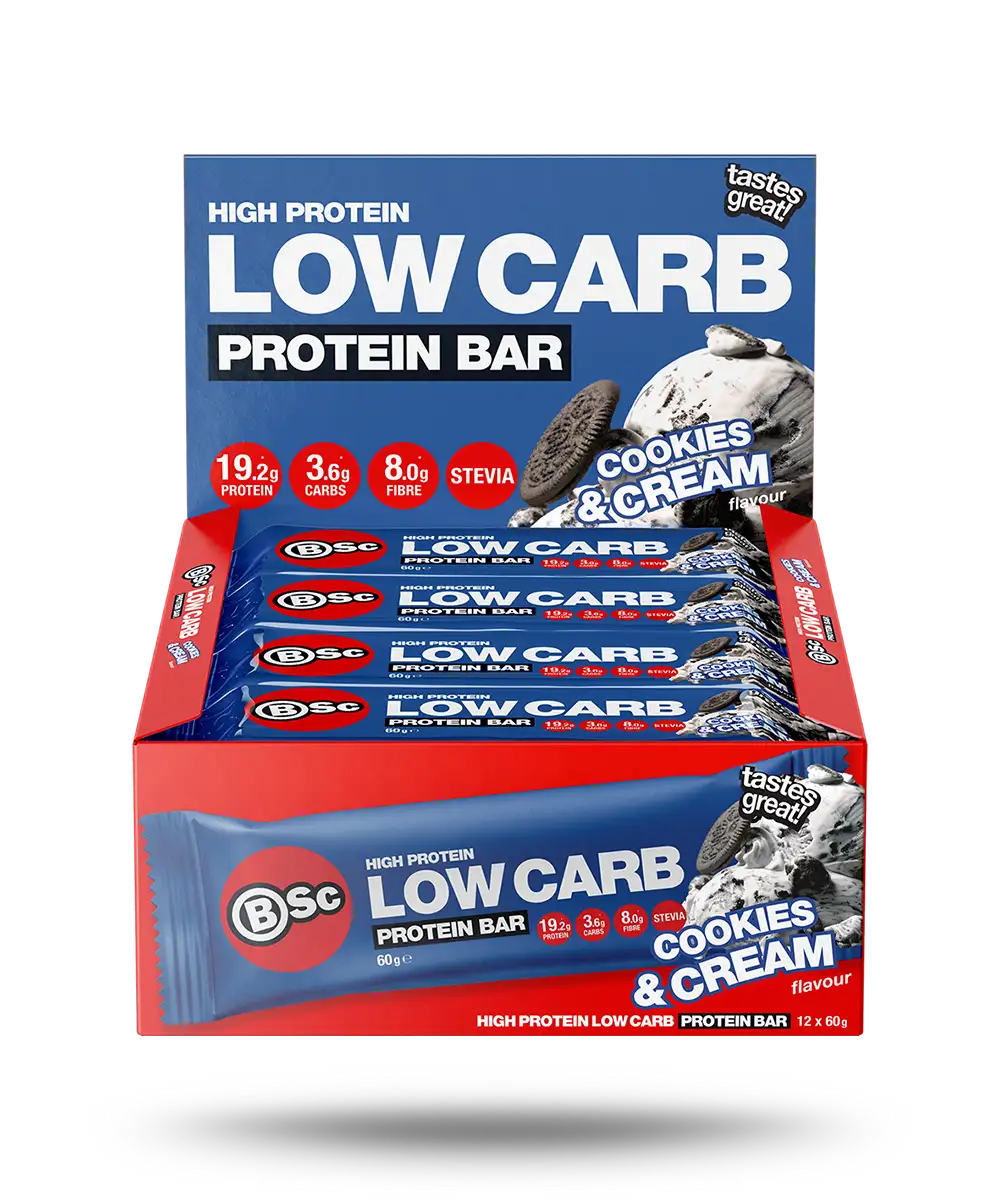 BSc Low Carb Protein Bars 60g 12 Bars
