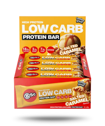 BSc High Protein Low Carb Bar 60g Box of 12