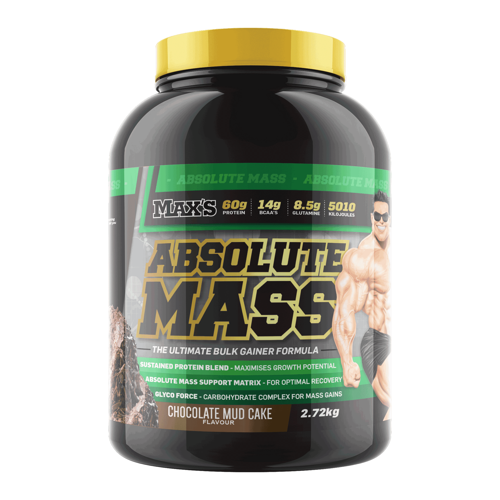 Max's Absolute Mass 2.72Kg