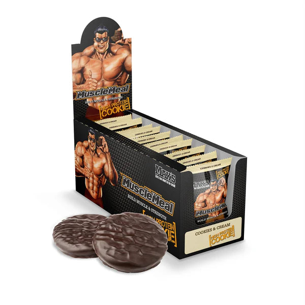Max's Muscle Meal Cookies 90g Box of 12