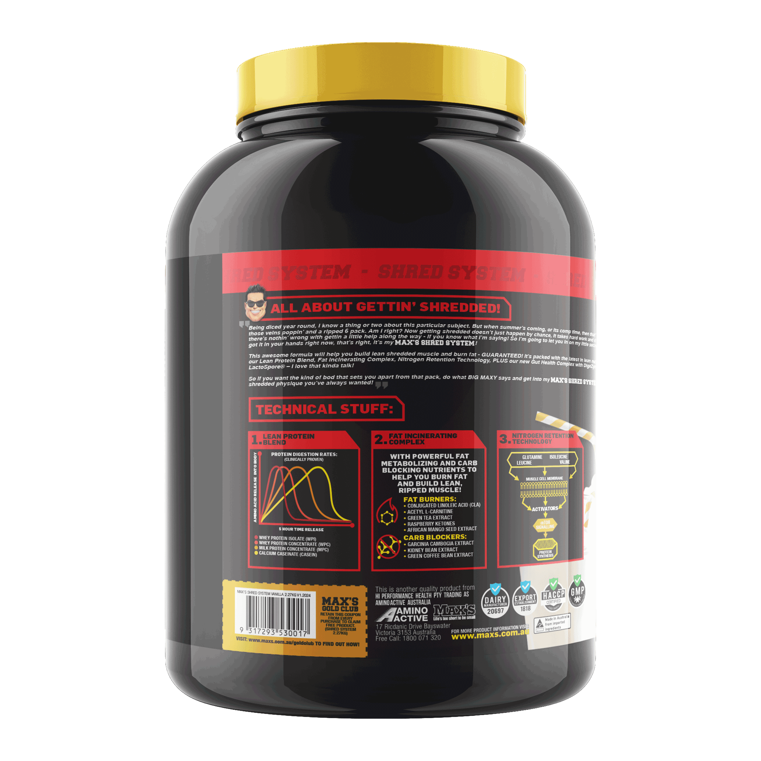 Max's Shred System 900G