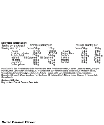 BSc High Protein Mellow Bar 50g Box of 12