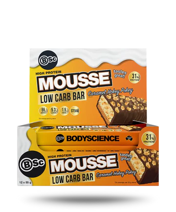 BSc High Protein Mousse Bar 55g Box of 12