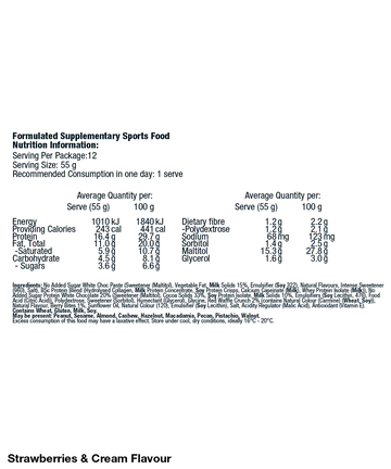 BSc High Protein Mousse Bar 55g Box of 12