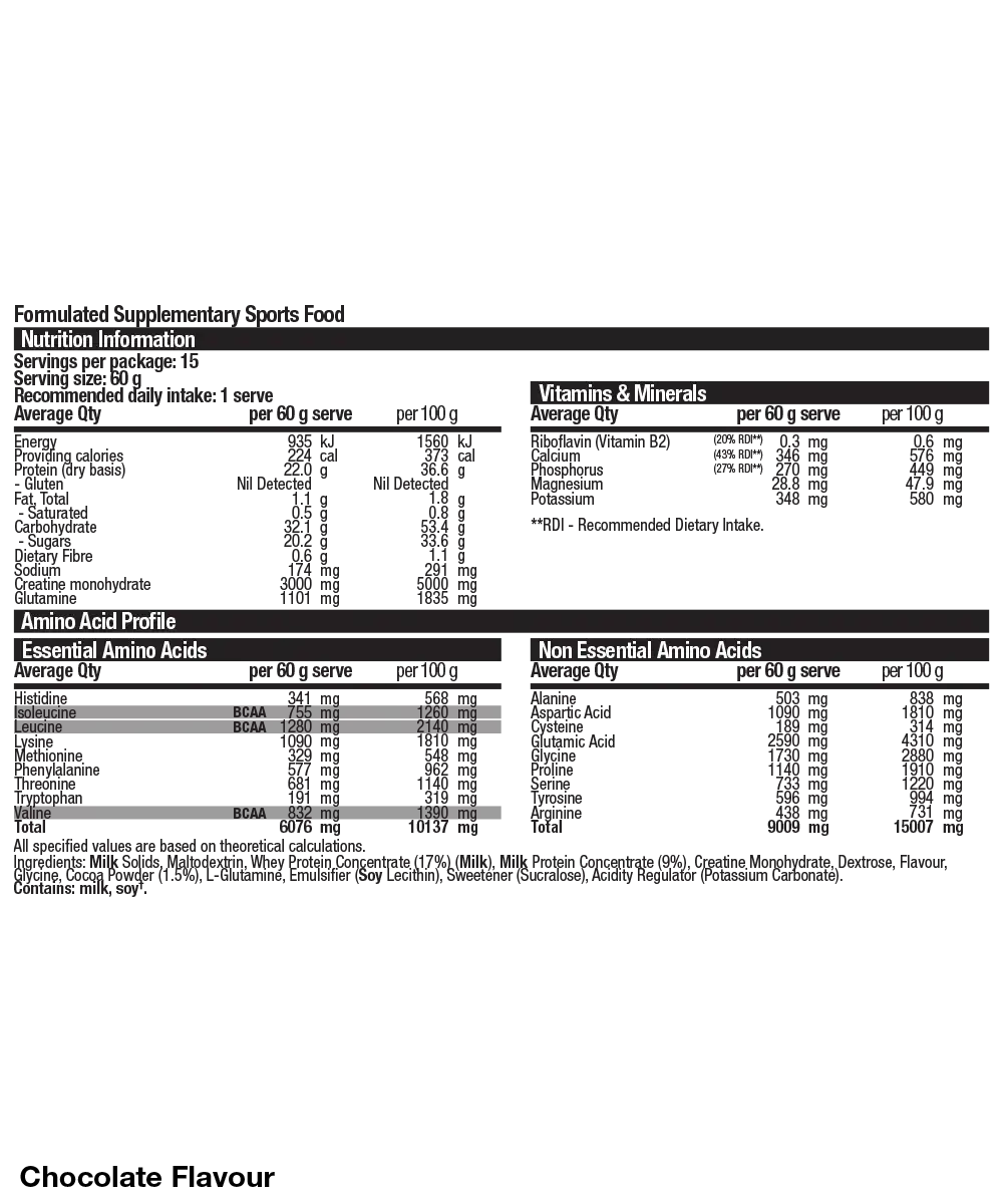 BSc Perform and Recover Protein 900g