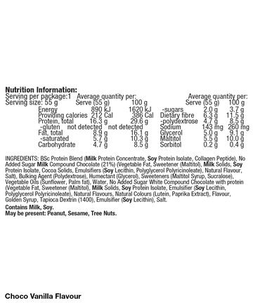 BSc X Chupa Chups Soft Protein Bar 55g Box of 12